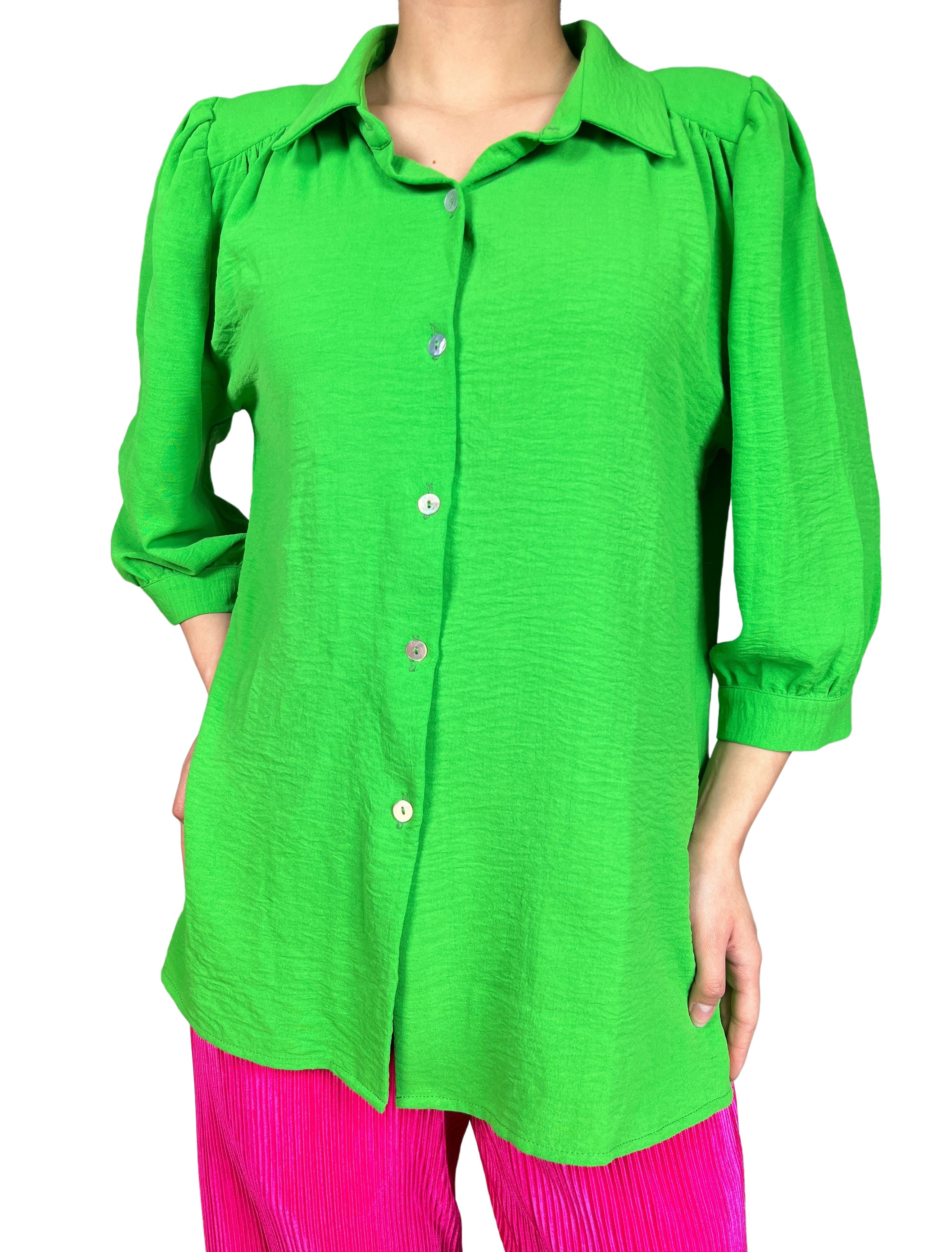 Blusa Verde - VICTORIA RAVEAU – Market People