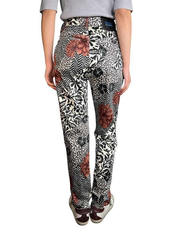 Pantalón Estampado Viscosa