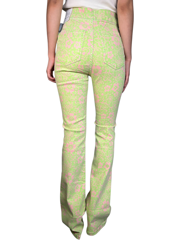 Pantalón Elasticado Flores