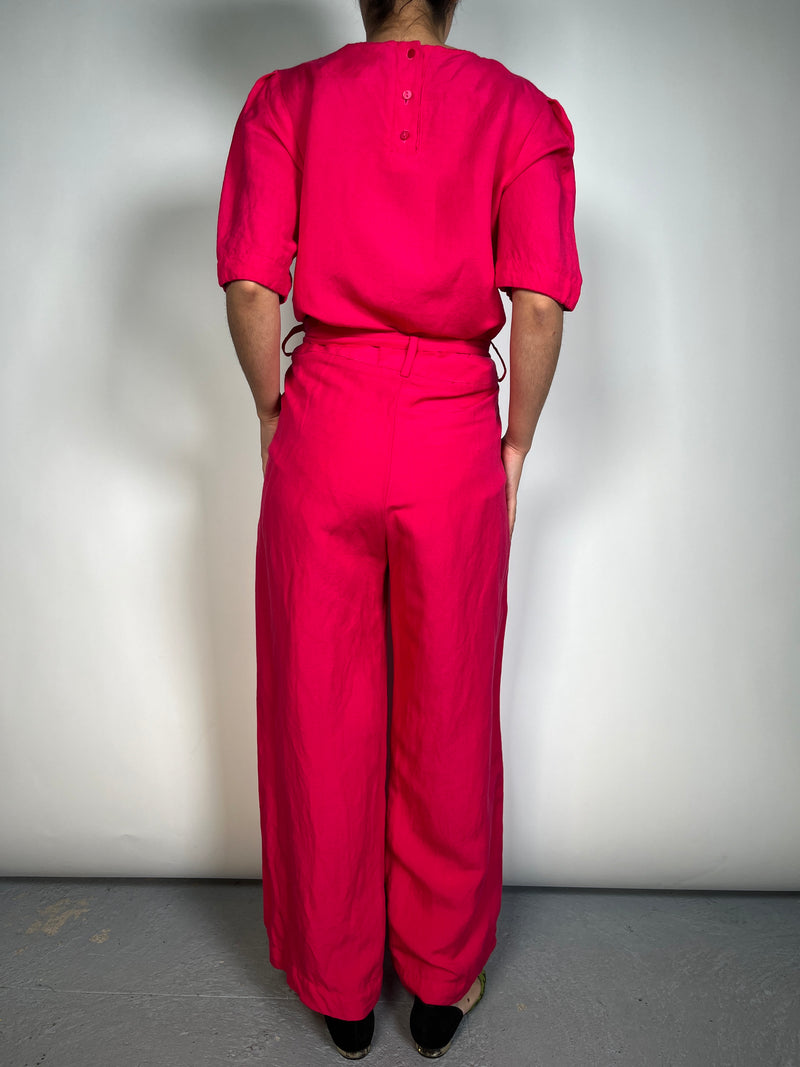 Set Lino Rosado