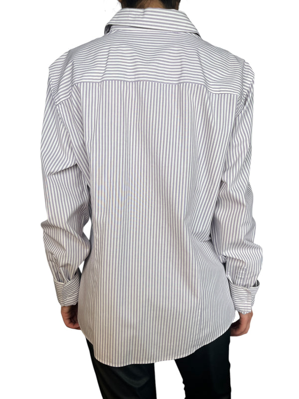 Blusa Rayas Lila