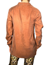 Blusa Satinada Cobre