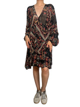 Vestido fibras metalizadas