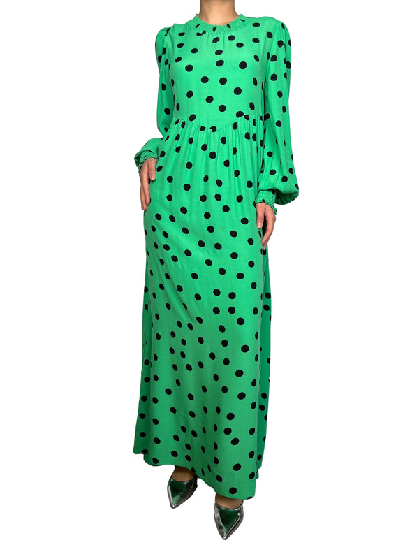 Vestido Viscosa Puntos