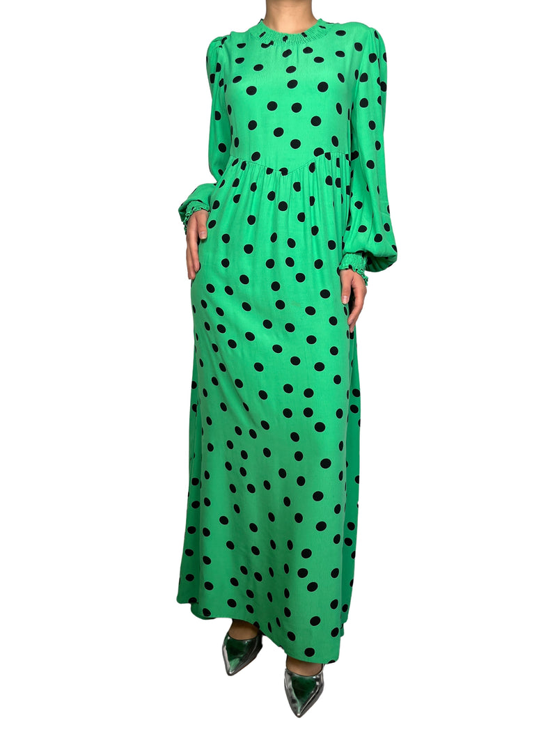 Vestido Viscosa Puntos