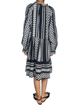 Vestido Blanco y Negro