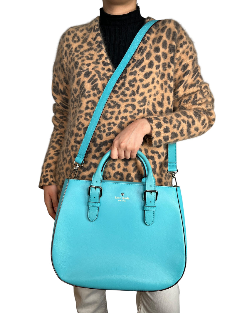 Cartera Turquesa