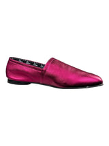 Mocasines Fucsia Cuero