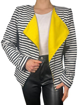 Chaqueta Biker Rayas
