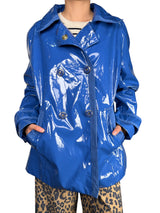 Chaqueta Charol Azul