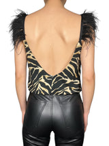 Top Plumas Francisca Larraín x Basement