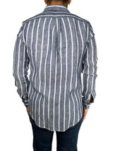 Camisa Lino Rayas