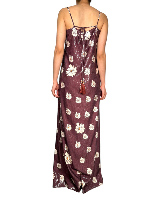 Vestido Lentejuelas flores