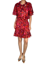 Vestido Mangas Vuelos