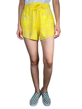 Short Amarillo Estampado