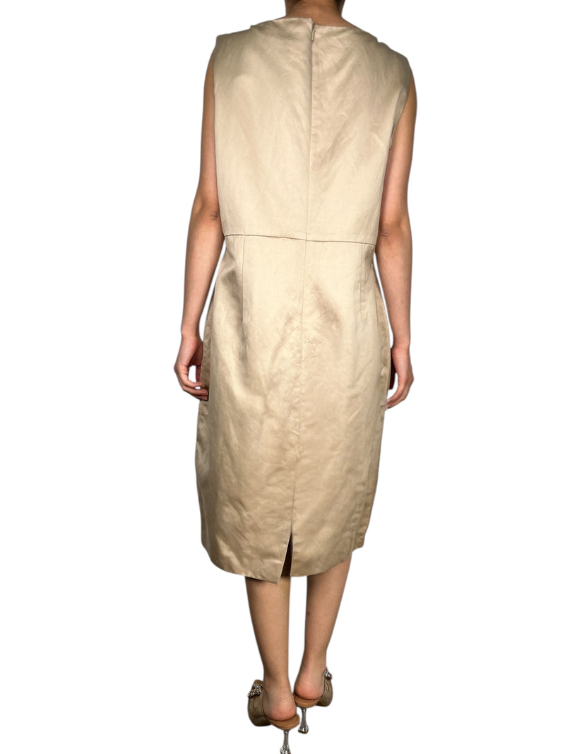 Vestido Beige