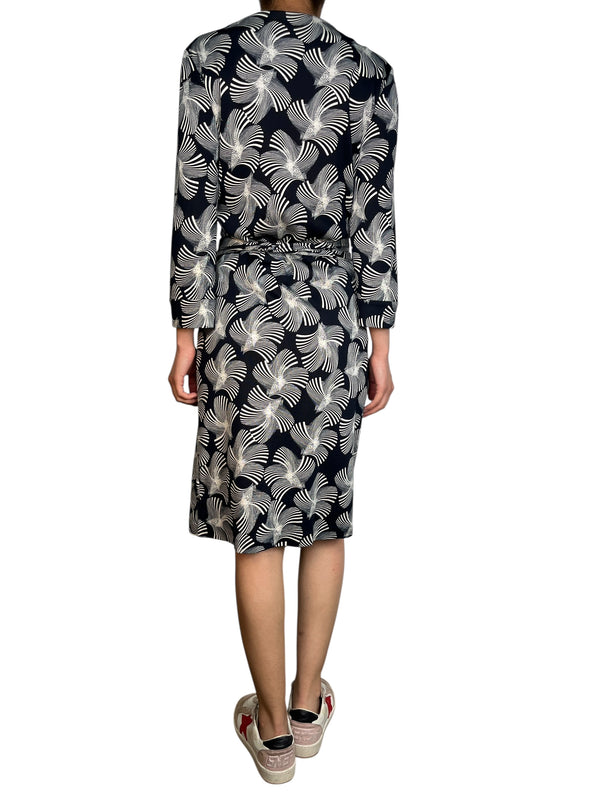 Vestido Wrap Seda