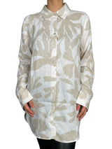 Blusa Estampada Lino