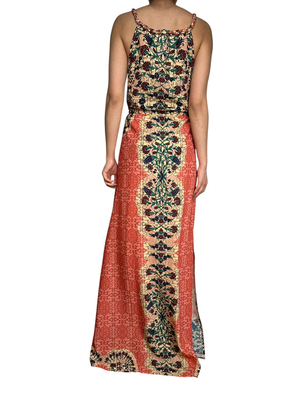 Vestido Maxi Coral
