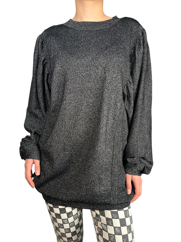 Sweater Viscosa Fibras Metalziadas