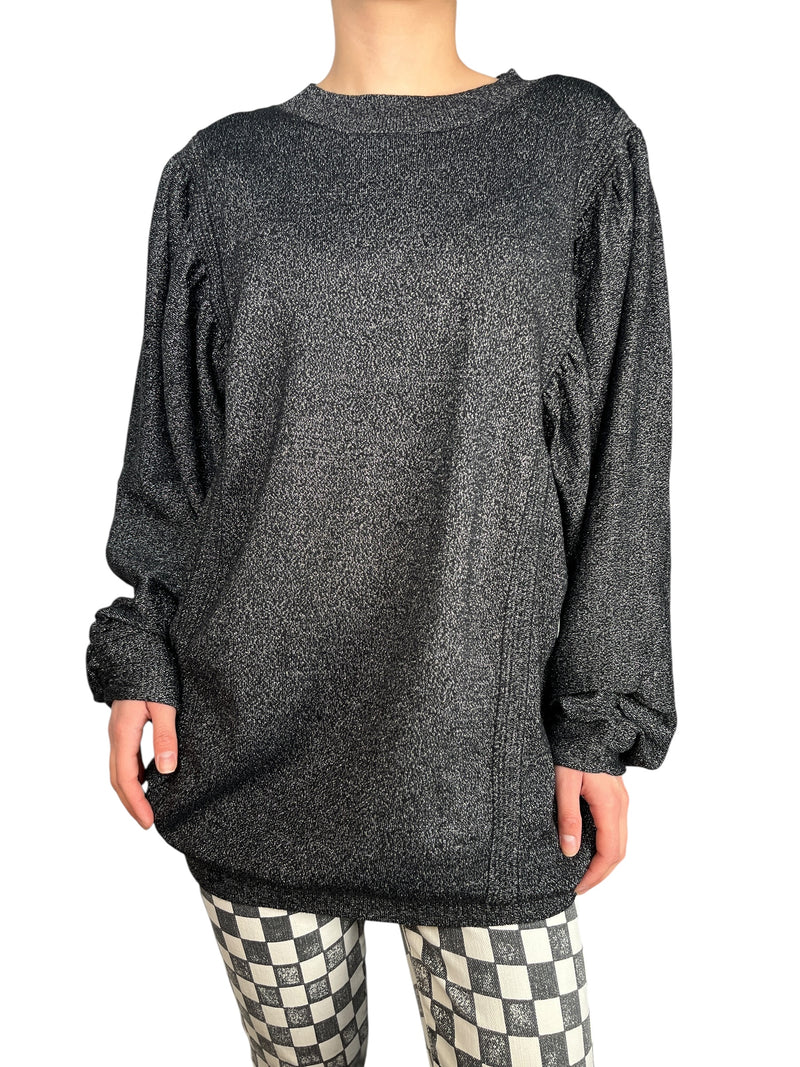 Sweater Viscosa Fibras Metalziadas