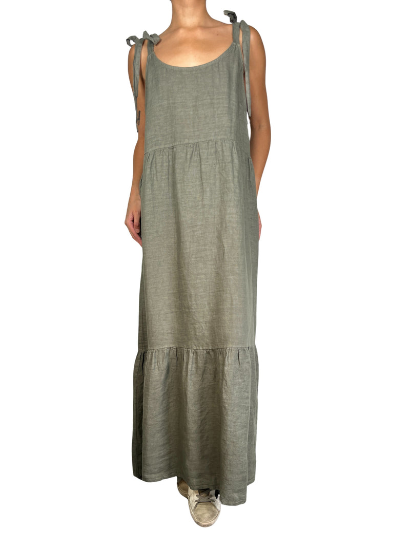 Vestido Maxi Plomo