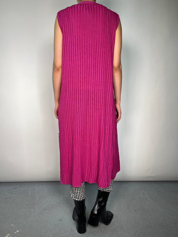 Cárdigan Fucsia