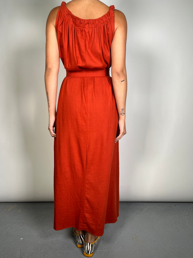 Vestido Terracota