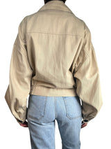 Chaqueta Crema