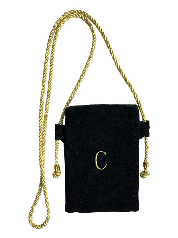 Estuche Velvet Letra C