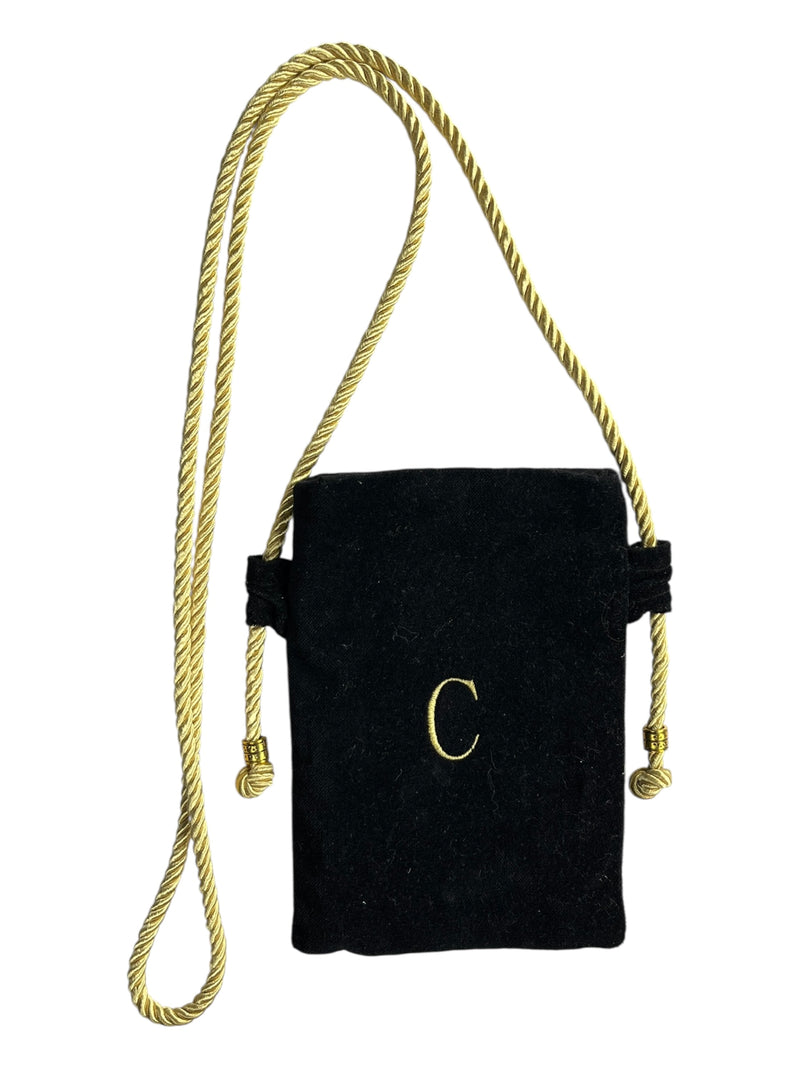 Estuche Velvet Letra C