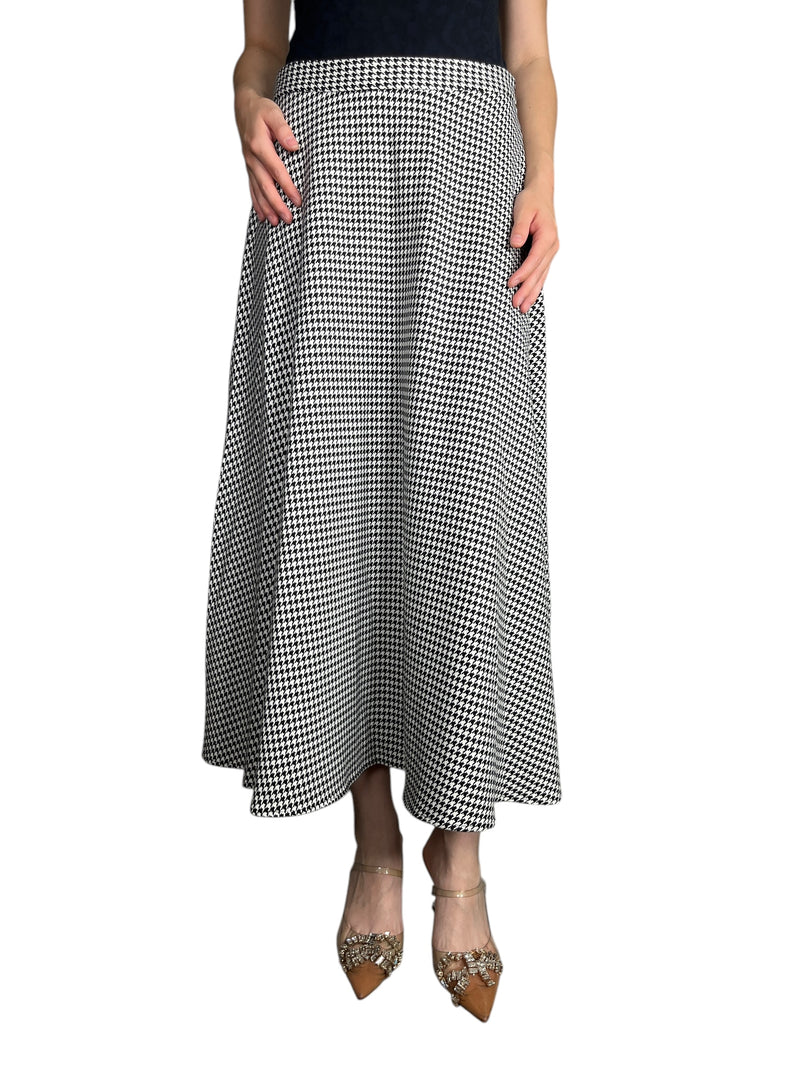 Falda Houndstooth
