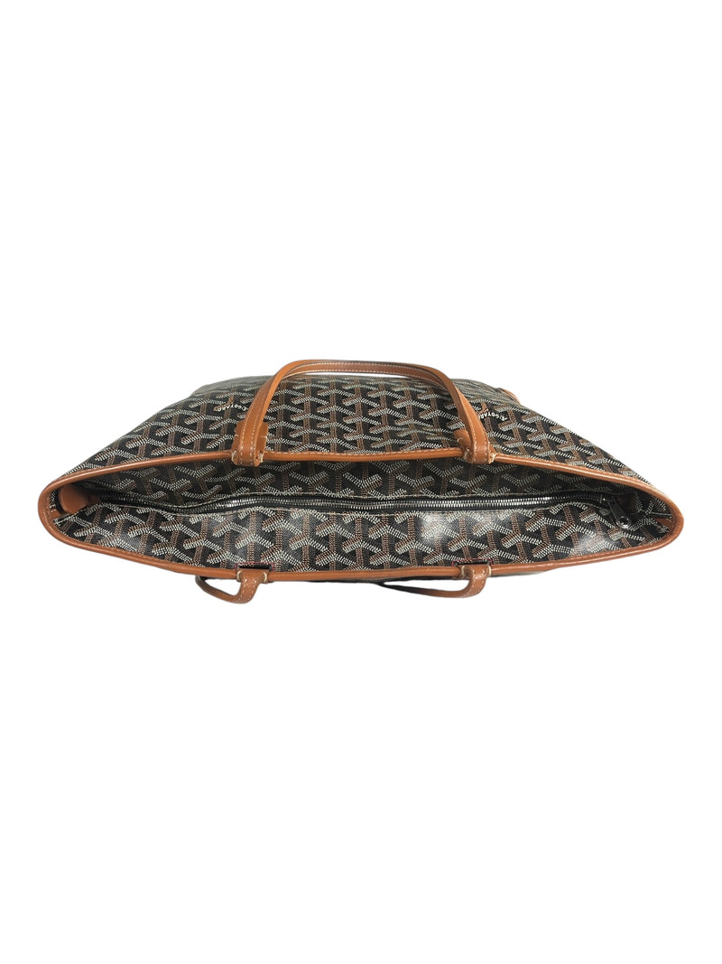 Cartera Goyardine Artois PM Noir Et Nat