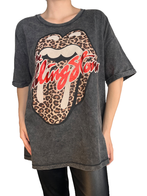 Polera Rolling Animal Rock