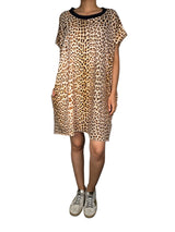 Vestido Animal Print Oversize