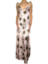 Vestido Estampado Seda