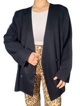 Blazer Sin Solapas Lana