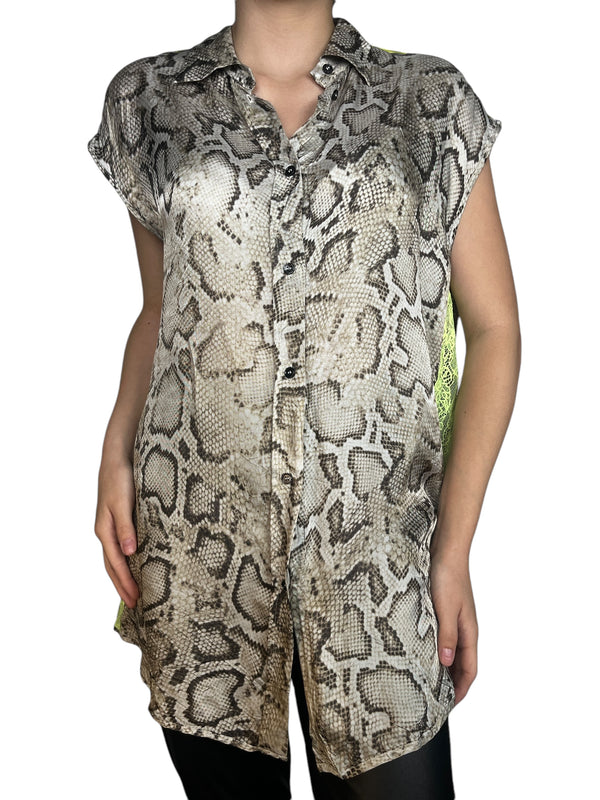 Blusa Viscosa Snake