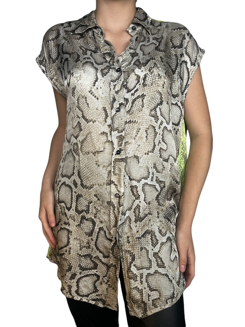 Blusa Viscosa Snake
