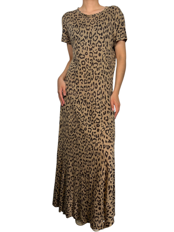 Vestido Lino Animal Print