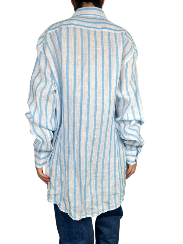 Camisa Lino Rayas