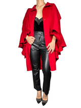 Abrigo Lana Estilo Poncho