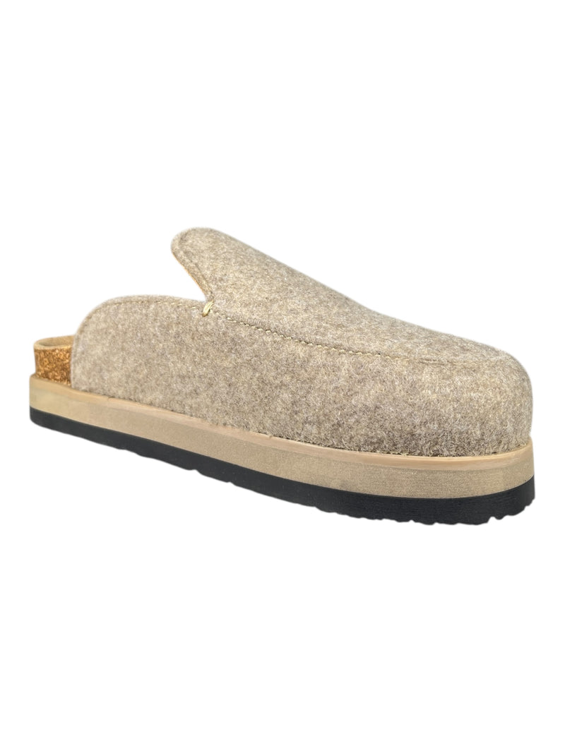 Mules Beige