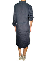 Vestido Camisero Lino