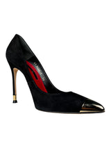 Zapato Tacón Aguja Cuero