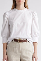 Blusa Mangas Abullonadas