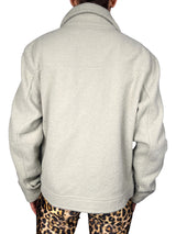 Chaqueta Corta Textura Afelpada