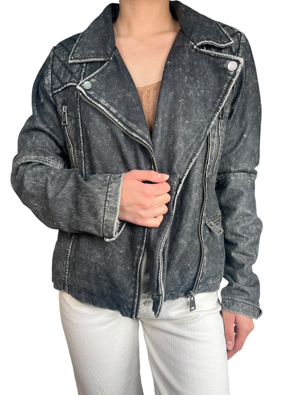 Chaqueta Biker Milena Cuero