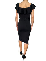 Vestido Cuello Vuelos