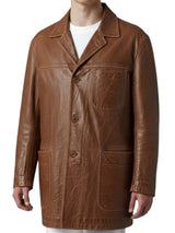 Chaqueta Cuero Hombre